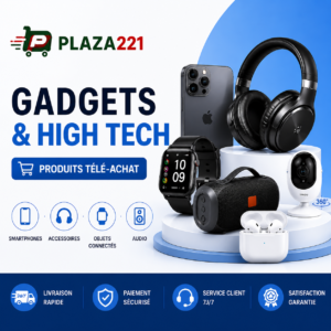 GADGETS, HIGH TECH & PRODUITS TÉLÉ-ACHAT