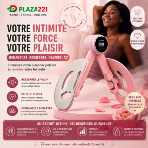 entraîneur pelvien pro – ventre plat, fesses galbées et resserrement vaginal… avec compteur digital pour suivre vos progrès.